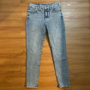 LIKE NEW! Express High Rise Ultra Hyper Stretch Skinny Jeans